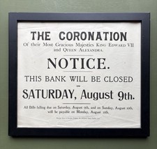 Antique 1902 King Edward VII &