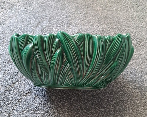 Vintage sylvac green planter - vintage,
