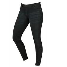 Dublin Ladies Shona Knee Patch Denim Breeches - Ash