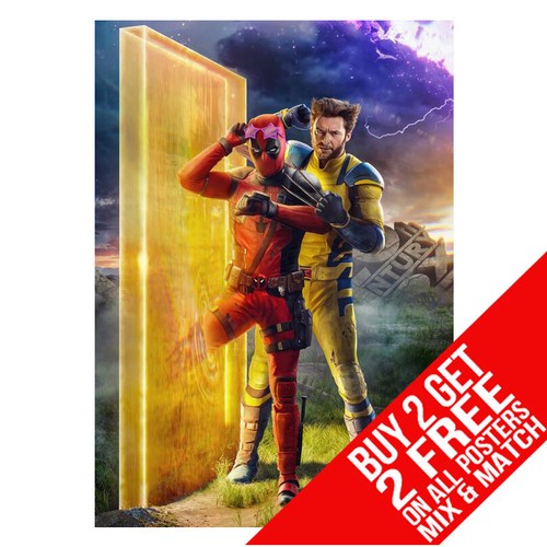 Deadpool wolverine poster - deadpool, &