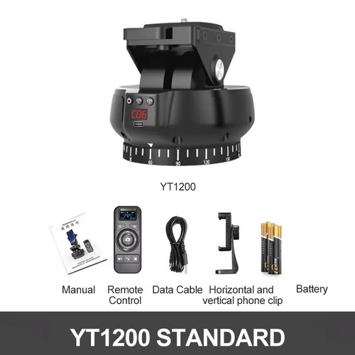 Yt1200 motorized pan tilt head - yt1200,