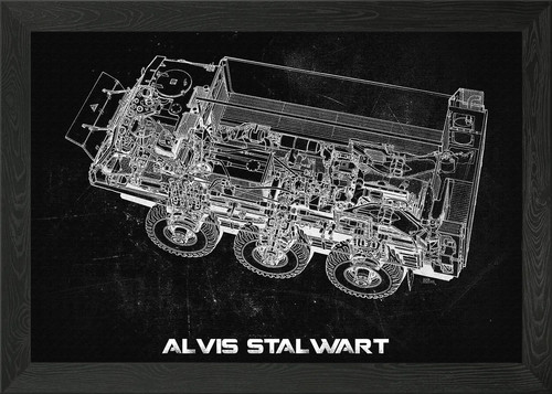 Alvis stalwart framed wall art - stalwart,