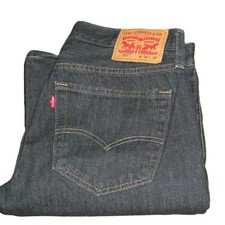 LEVI'S Jeans 527 Slim Bootcut Denim W32 L32 Dark Blue (4010) Mens Strauss