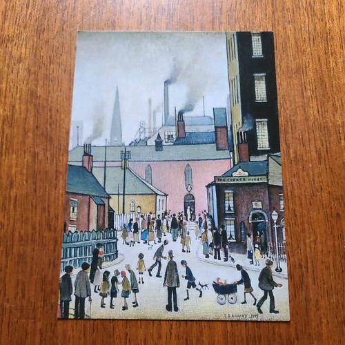 Art postcard after the - after,