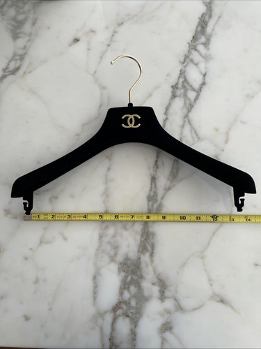 Chanel black velvet - black, plastic