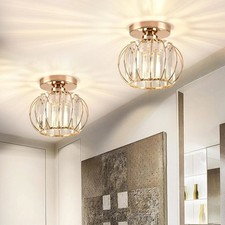 2x Gold Modern LED Ceiling