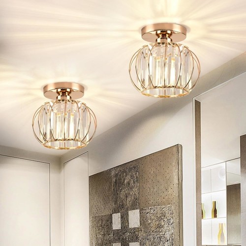 Gold modern led ceiling - 2x,