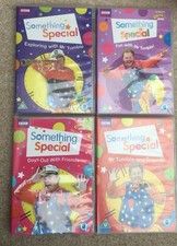 4 BBC Something Special Part Boxset DVD Mr Tumble Sing Nursery Rhymes Makaton