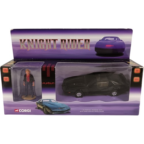 Corgi knight rider - rider, kitt