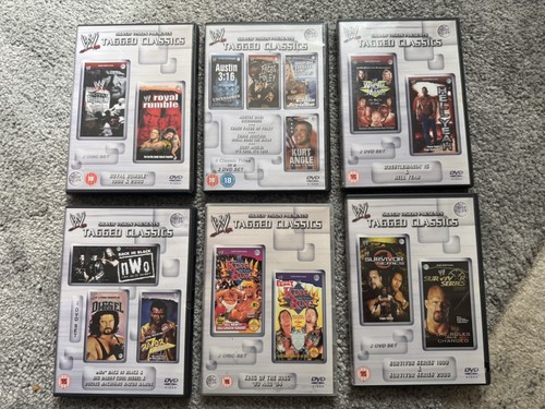 Wwe tagged classics - dvd, bundle