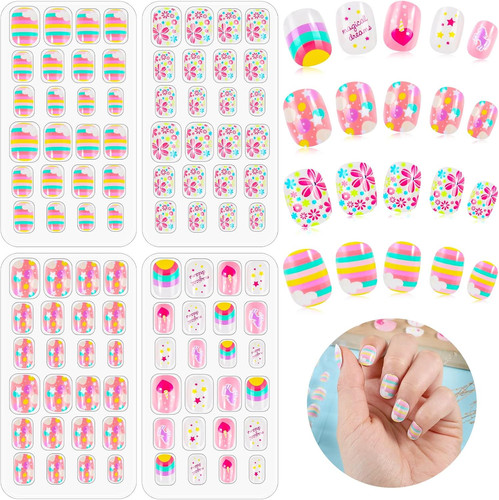 Pcs kids false nails - false,