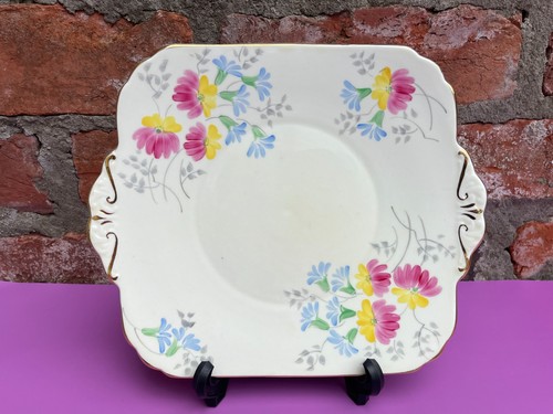 Vintage foley china plate 25 - foley, plate,