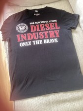 Diesel only the brave mens t shirt size L pre owned