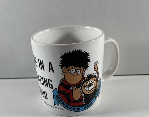 Dennis the menace mug 1990 - dennis,