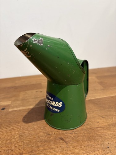 Vintage halfords pint oil - halfords,
