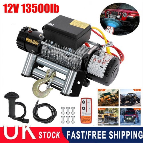 Heavy duty electric winch - electric, 12v