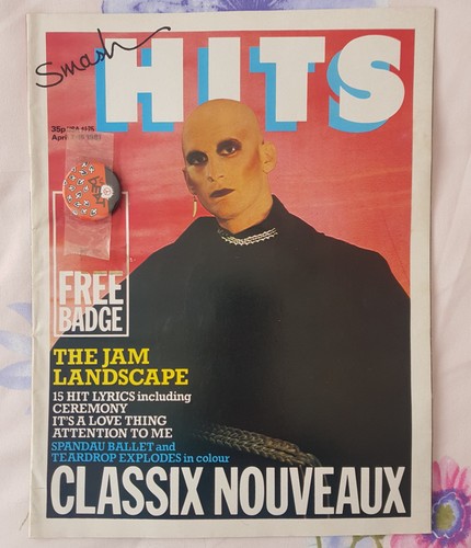Smash hits magazine april - hits,