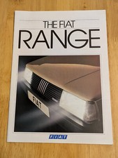 Fiat Range 1985 Brochure