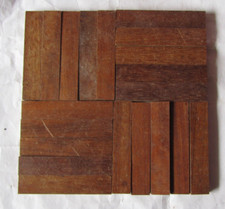 5 Finger Parquet. Reclaimed Wood Flooring. 20 Pieces Per Order.
