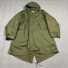 Vintage 50's Military M51 Fishtail Parka Complete Men's Medium OG-107 USGI Army