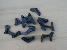 TAMIYA FIRE DRAGON FRONT AND REAR SUSPENSION MOUNT FRONT HUB CARRIER