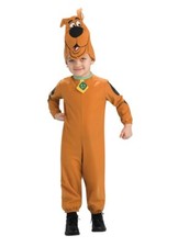 SCOOBY-DOO JUMPSUIT & MASK TODDLER COSTUME