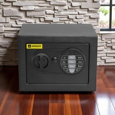Digital Safe Box HomeSafe HV17E Electronic Lock 17x23x17cm Home Security Black