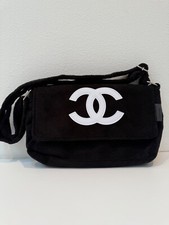 Black Chanel White Coco Mark