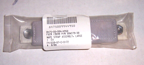 New flight helmet nape strap - new,