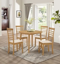Dining table set small solid - dining,