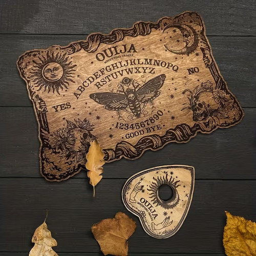 Wooden talking board ouija - wooden,