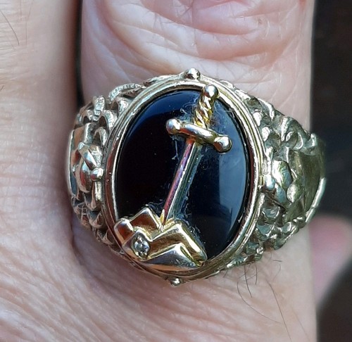 Silver gilt and 10kt gold - gilt,