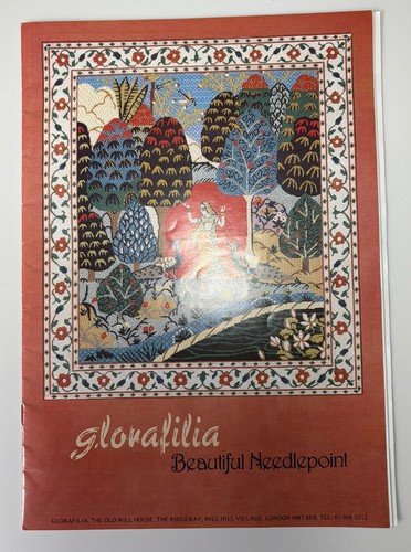 Glorafilia embroidery 80s vtg - glorafilia,