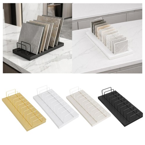 Desktop tile display rack - desktop,