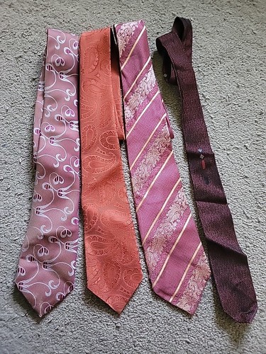 Vintage tie bundle 1970s 1980s - bundle,