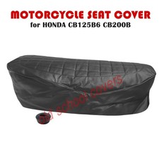 MOTORCYCLE SEAT COVER HONDA CB125B6 CB200B & SEAT STRAP CB125 B6 CB200 B