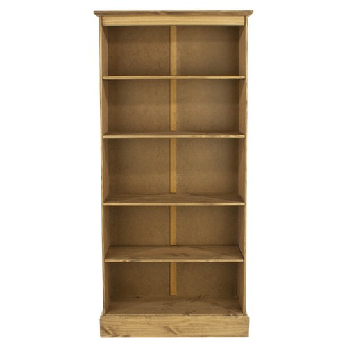 Cotswold pine tall bookcase - pine, 4
