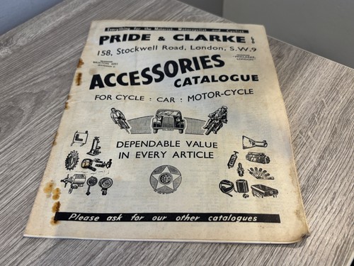Pride and clarke ltd catalogue - pride,
