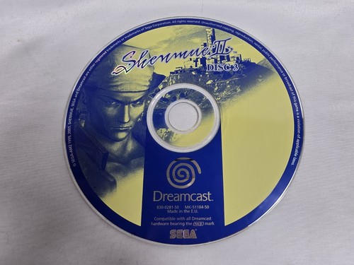 Shenmue disc only - shenmue,