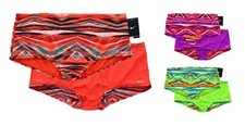 Nike Men's Poly Drag Swim Trucks Reversible Swimsuit Shorts Rio Geo TFSS0031