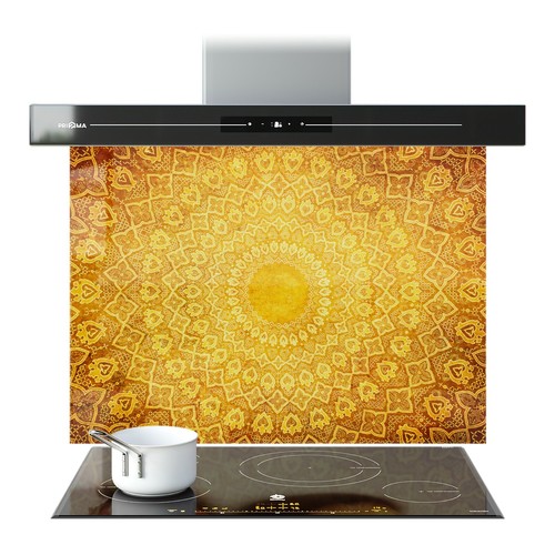Glass splashback wall panel - glass,