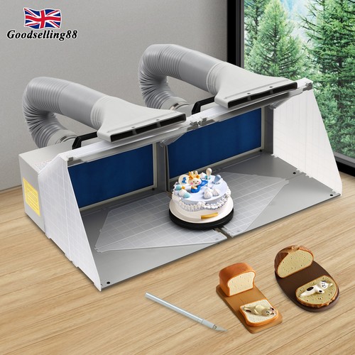 Airbrush spray booth kit with - airbrush,