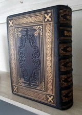 ANTIQUE HOLY BIBLE, STUNNING