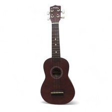Stagg Handmade Ukulele Instrument US10 Dark/Red Coloured Wood