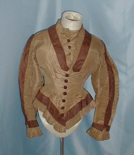 Rich antique dress - dress, bodice