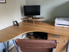 Large IKEA Galant Corner Desk