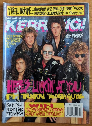 Kerrang issue 249 july - fm,