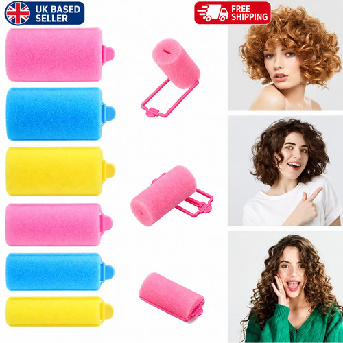 Foam hair rollers soft - rollers,