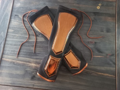 Copper shine vinyl kickpads - vinyl,