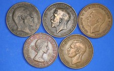 English 1d Pennies, Edward VII